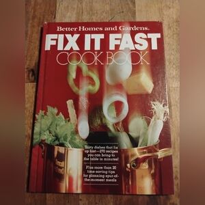 Fix It Fast Cookbook by Better Homes and Gardens